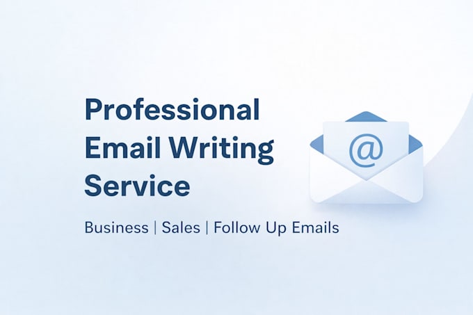write professional business and sales emails