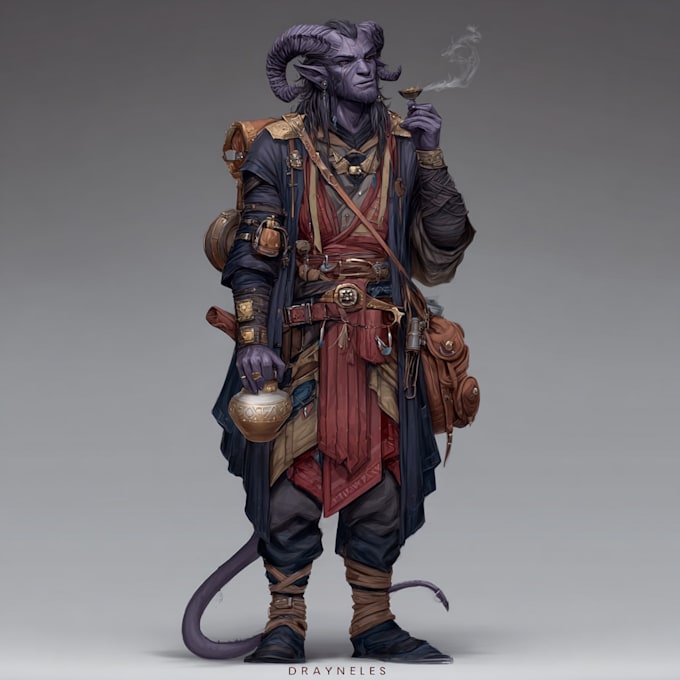 character art and dnd character art