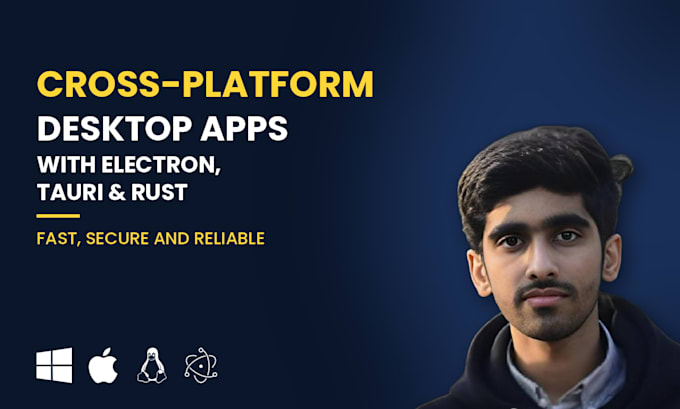 create native custom desktop app with electron tauri rust flutter or dotnet apps