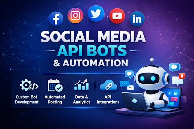 Build social media api automation systems for tiktok instagram youtube ...