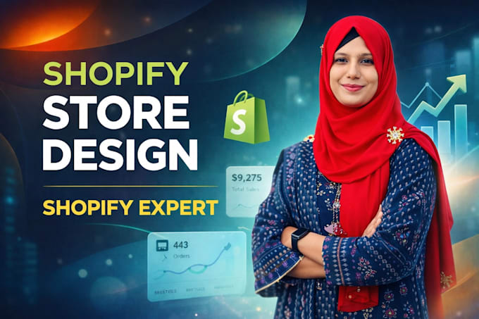 design shopify store and build shopify website