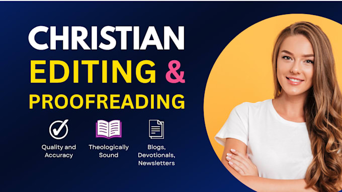 edit and proofread your christian content professionally