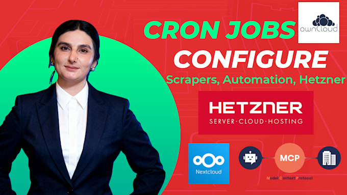 do cron job web scraper and automation on hetzner server