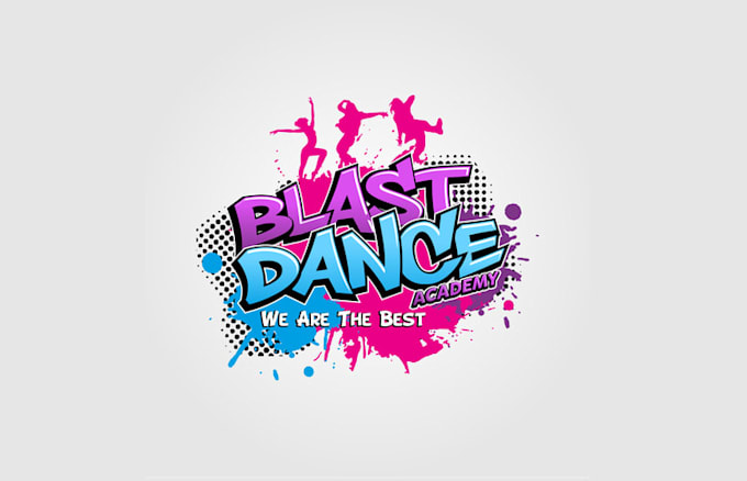 design bright creative dance logo