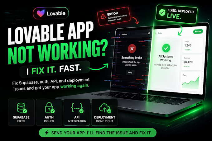 fix, deploy and migrate your lovable ai app supabase expert