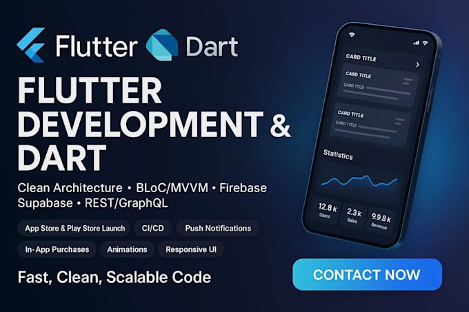 Hacer una app móvil responsive en flutter dart para ios y android