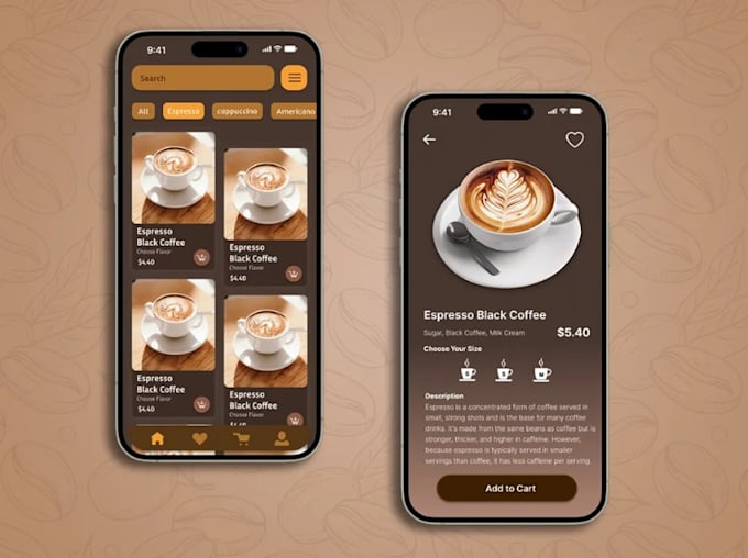 develop flawless coffee shop app, cafe ordering app, coffee ordering app