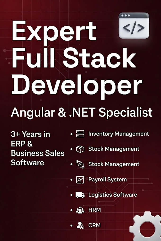 build custom erp software, inventory, accounting, HR, CRM