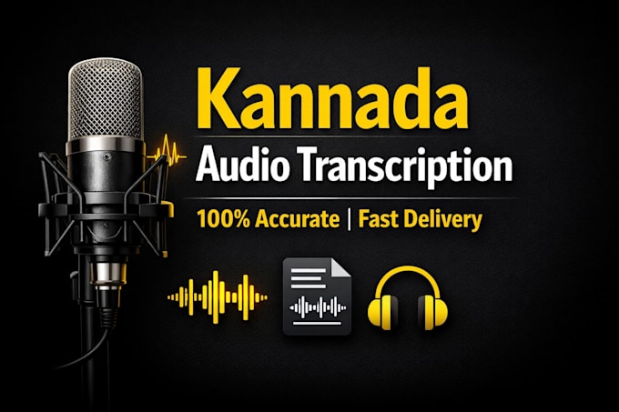 do kannada audio transcription with high accuracy