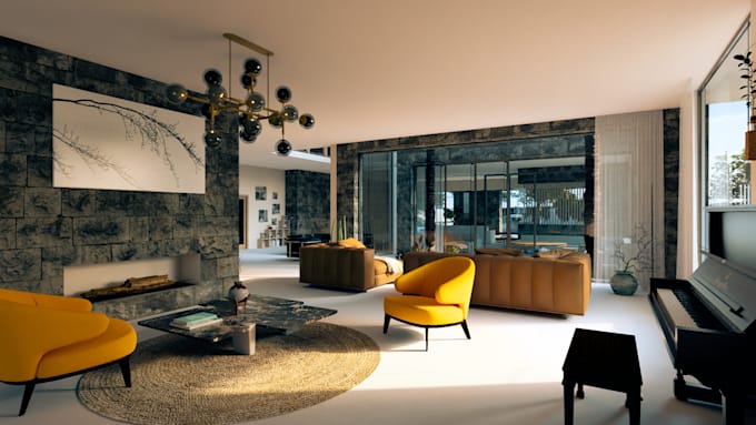 create realistic architectural renders from your 3d model