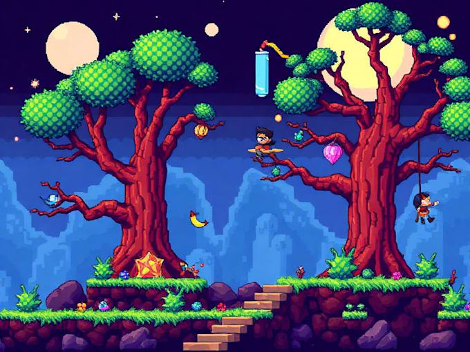 create professional animated pixel art for your project