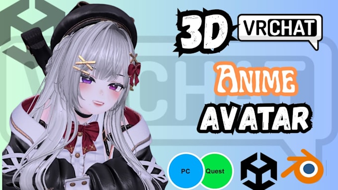 edit, optimize, retexture vrc avatar toggles, rigging vrchat avatar commission