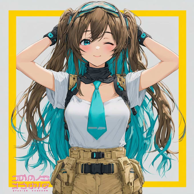 draw anime, manga or game characters