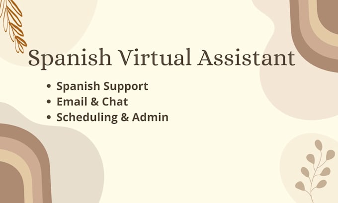 be your spanish virtual assistant