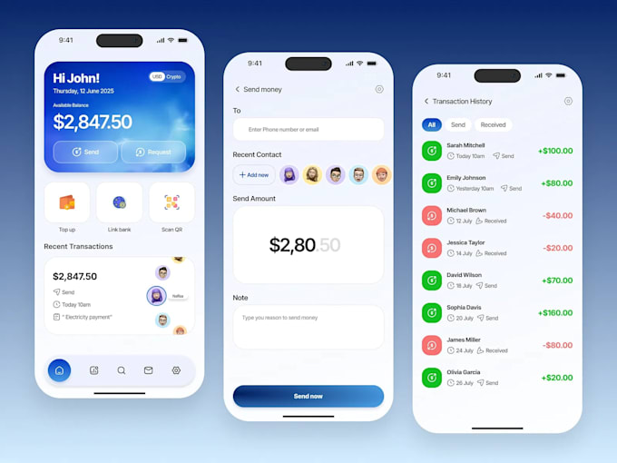 build tap and pay app, mobile wallet app , nfc app, secure payment app