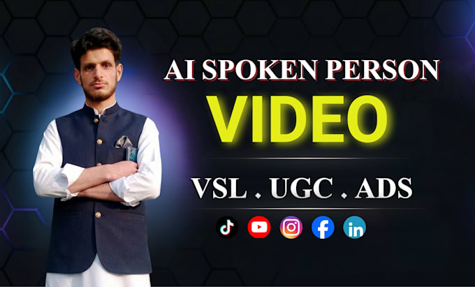 Create a high converting ai spokesperson vsl and ugc video with pro ...