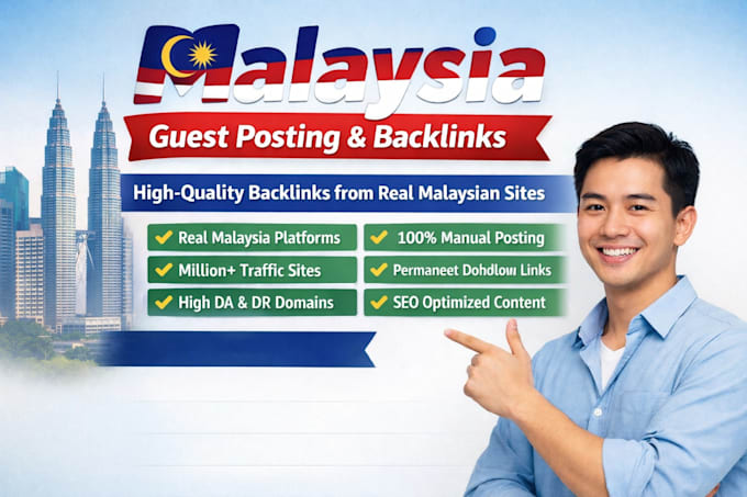 provide high quality malaysia websites for guest posting