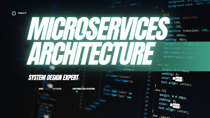 design scalable microservices architecture for your system