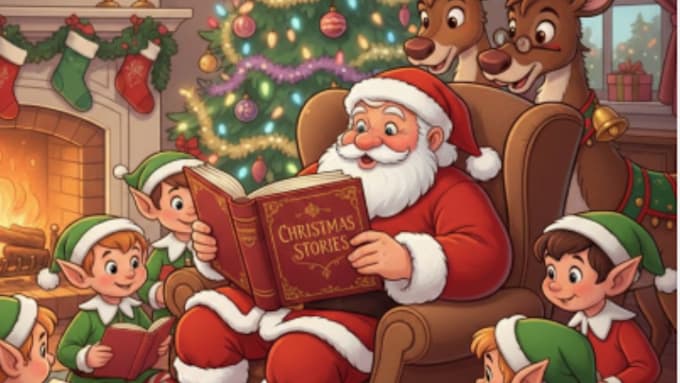 write children christmas stories