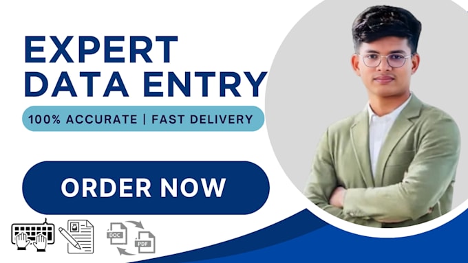do fast and accurate data entry, copy paste, and typing work