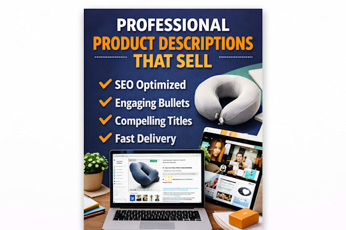 write product descriptions for amazon, shopify, and ecommerce