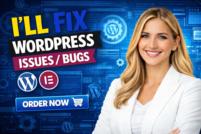wordpress website design or elementor pro redesign