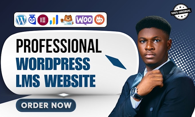 build your wordpress lms website and elearning website with learndash