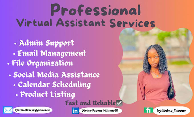 manage your emails and calendar as a virtual assistant
