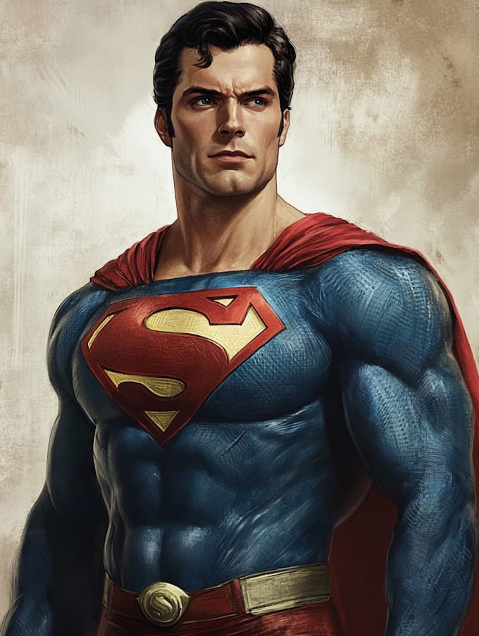 superhero character for comics