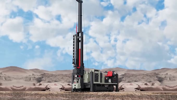 create 3d industrial animation oil gas refinery indutstrial plant video