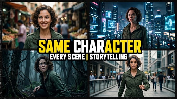 create consistent character ai video storytelling