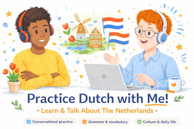 practice dutch with you and share local tips but not about amsterdam