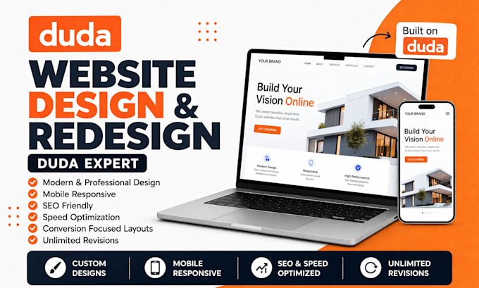 design redesign and fix your duda website as a duda website expert