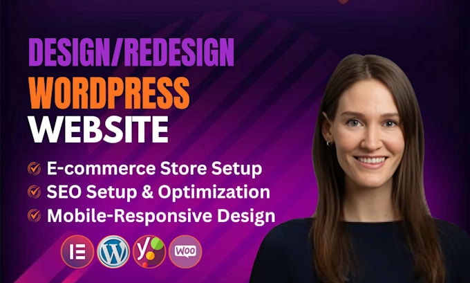 build wordpress ecommerce website, blog and business website development