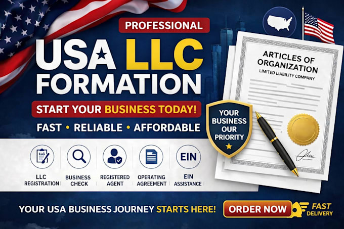 do US llc registration and ein for US and non US resident