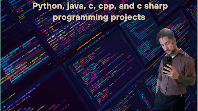 do your python, java, c, cpp, and c sharp programming projects