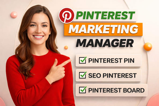 be your pinterest marketing SEO manager