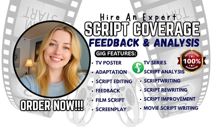 provide script coverage analysis notes and feedback for your film script