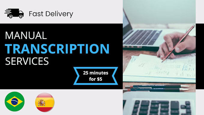 transcribe your audio or video into a text transcript