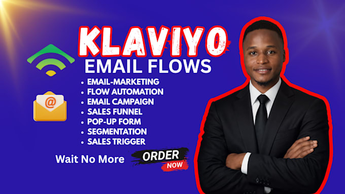 set up klaviyo ecommerce email flows, automation and integration