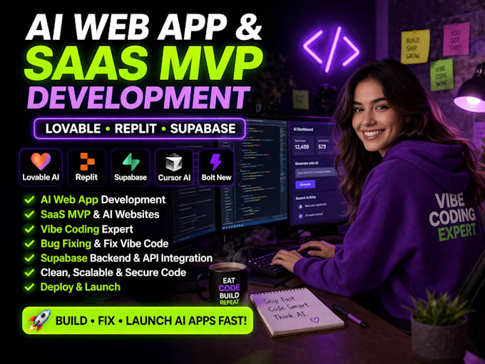 Fix bugs, fix vibe code, and debug ai web app using lovable, replit ...