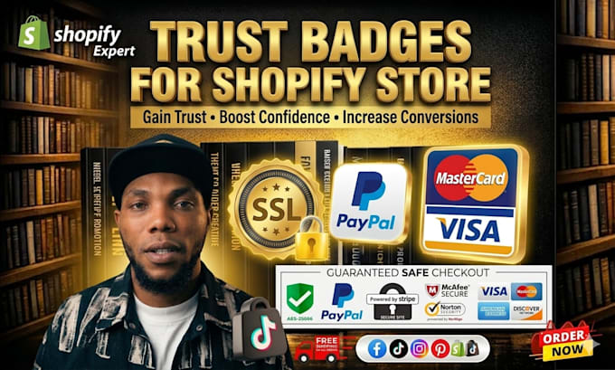 add trust badges to shopify store