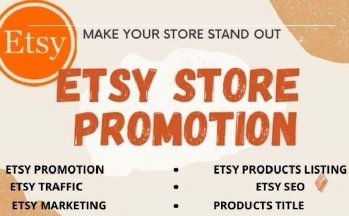 do etsy store promotion for usa audience