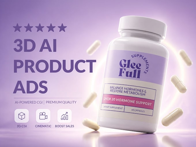 create cinematic ai cgi product video ads for ecom brands
