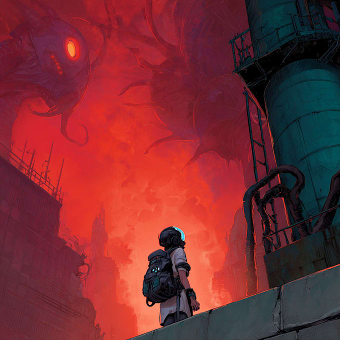 sci fi illustration and sci fi art