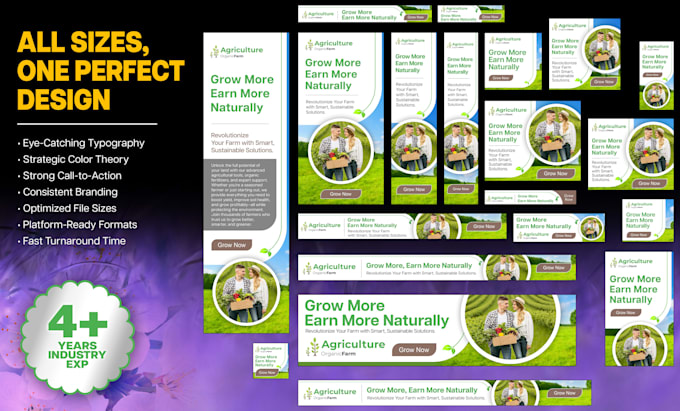design web banners and social media designs