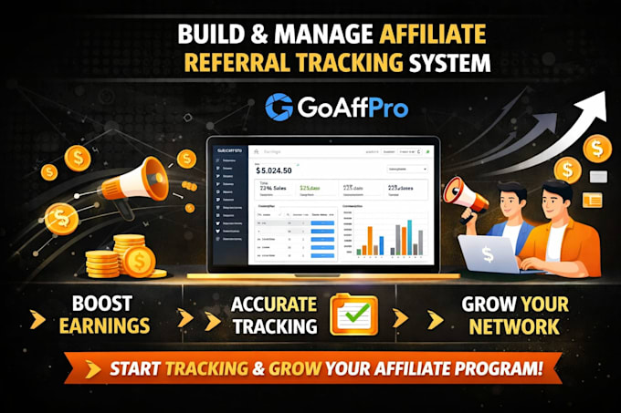setup goaffpro affiliate program recruitment uppromote awin management