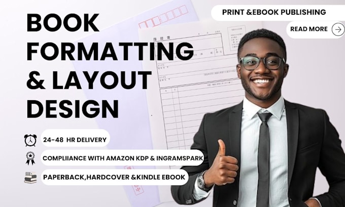 design PDF layout ,ebook layout design, formatting ,book marketing