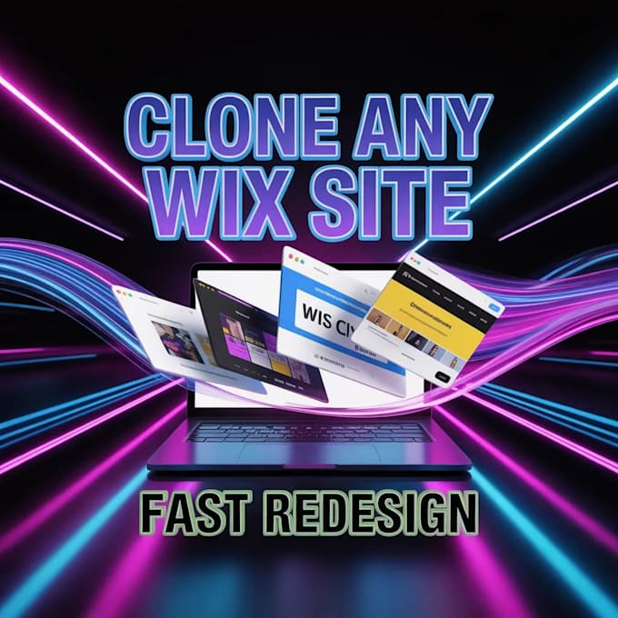 clone, redesign, or recreate your wix website