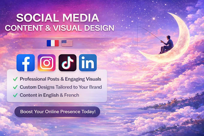 create eye catching social media visuals and engaging posts
